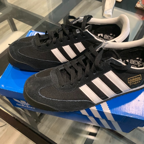 adidas dragon shoes black